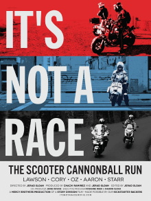 It's Not A Race: The Scooter Cannonball Run Trailer