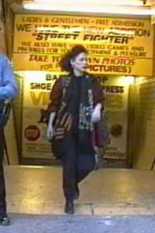 Jane in Peepland Trailer