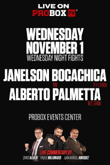 Janelson Bocachica vs. Alberto Palmetta Trailer