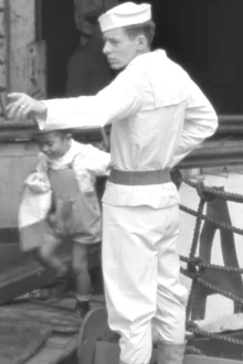 Japanese Internees Board Swedish Liner Gripsholm in Exchange of Prisoners, NYC Trailer