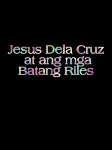 Jesus Dela Cruz at ang mga Batang Riles Trailer