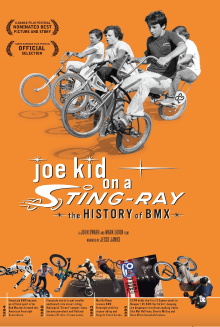 Joe Kid on a Stingray Trailer