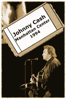 Johnny Cash - Manhattan Center Trailer