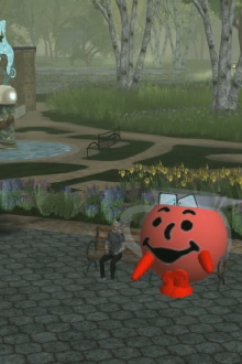 Jon Rafman Conversation with Nicholas O’Brien, Kool-Aid Man in Second Life Trailer