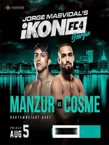 Jorge Masvidal's iKON FC 4: Mansur vs. Cosme Trailer
