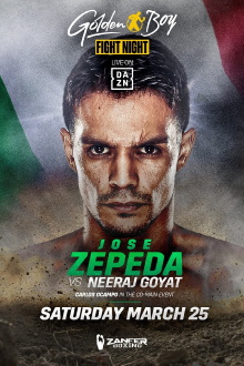 Jose Zepeda vs. Neeraj Goyat Trailer