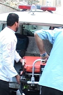 Kaboul Ambulance Trailer