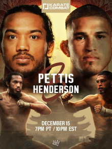 Karate Combat 43: Pettis vs. Henderson Trailer