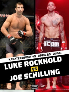 Karate Combat 45: Rockhold vs. Schilling Trailer
