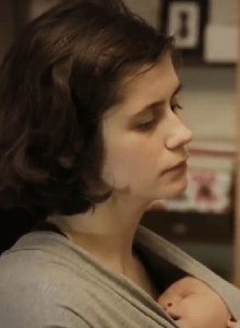 Katya and Stephanie. Portrait in the Interior Trailer