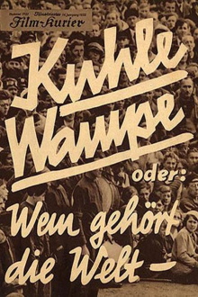 Kuhle Wampe or Who Owns the World? Trailer