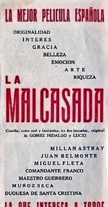 La malcasada Trailer