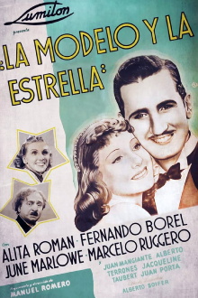 La modelo y la estrella Trailer