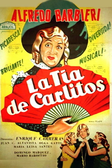La tía de Carlitos Trailer