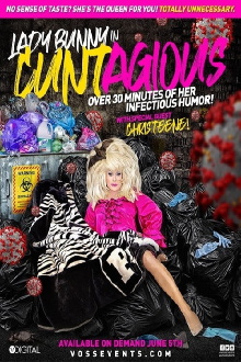 Lady Bunny in Cuntagious Trailer