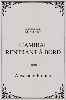 L’amiral rentrant à bord Trailer
