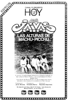 Las alturas de Macchu Picchu Trailer