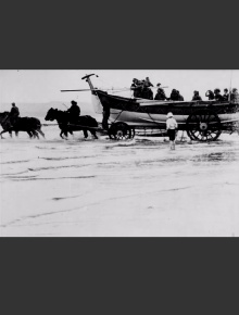Launch of the Filey Lifeboat Trailer
