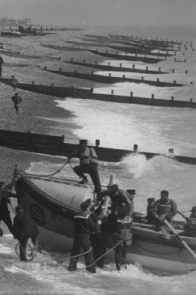 Launch of the Worthing Lifeboat Coming Ashore Trailer
