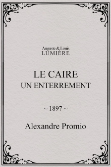 Le Caire, un enterrement Trailer