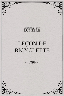 Leçon de bicyclette Trailer