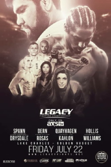 Legacy Fighting Championship 58: Spann vs. Drysdale Trailer