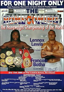 Lennox Lewis vs. Francois Botha Trailer