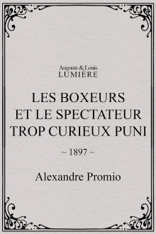 Les boxeurs et le spectateur trop curieux puni Trailer