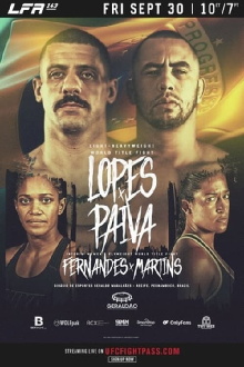 LFA 143: Lopes vs. Paiva Trailer