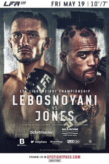 LFA 158: Jones vs. Lebosnoyani Trailer
