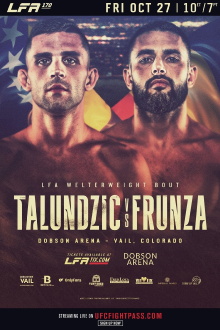 LFA 170: Talundzic vs. Frunza Trailer