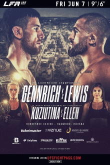 LFA 185: Gennrich vs. Lewis Trailer