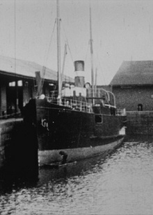 Liverpool, entrée dans Clarence Dock Trailer