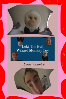 Loki The Evil Wizard Monkey Toy Trailer