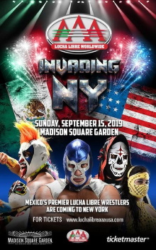 Lucha Libre AAA Invading New York Trailer