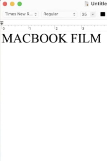 MACBOOK FILM Trailer