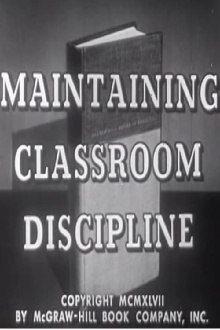 Maintaining Classroom Discipline Trailer