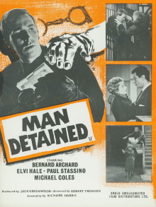 Man Detained Trailer