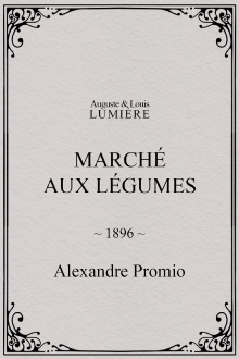 Marché aux légumes Trailer