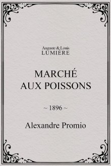 Marché aux poissons Trailer