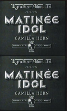Matinee Idol Trailer
