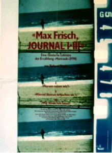 Max Frisch, Journal I-III Trailer