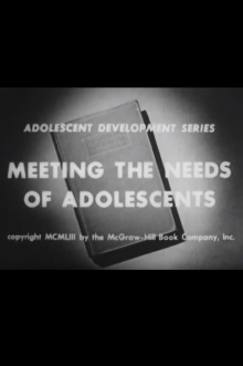 Meeting the Needs of Adolescence Trailer