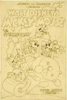 Mickey's Steam Roller Trailer