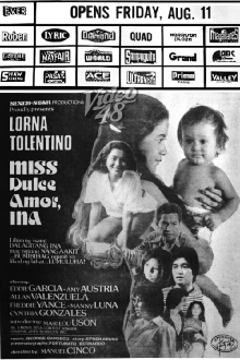 Miss Dulce Amor, Ina Trailer