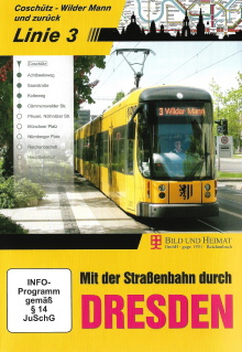Mit der Straßenbahn durch Dresden - Linie 3 Trailer