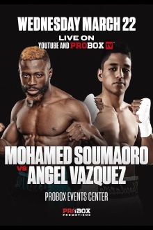 Mohamed Soumaoro vs. Angel Vazquez Trailer