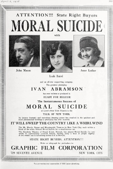 Moral Suicide Trailer