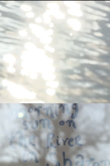 Morning Sun on the River in Sharon Trailer