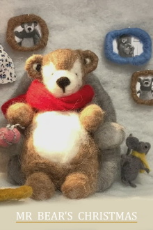 Mr Bear's Christmas Trailer